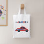 Personalised Boy's Fabric Party Bag, thumbnail 7 of 11