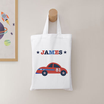 Personalised Boy's Fabric Party Bag, 7 of 11