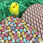 Flat Chocolate Easter Eggs With Rabbit Design, thumbnail 2 of 4