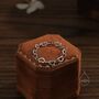 Sterling Silver Heart Link Chain Ring, thumbnail 1 of 10