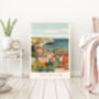 Robin Hood's Bay Coastal Landscape Art Print, thumbnail 4 of 5