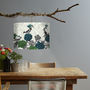 Blooming Birds Blue And Green Lampshade, thumbnail 1 of 6