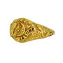 18k Gold Vermeil Or Sterling Silver Mystic Signet Ring, thumbnail 2 of 10