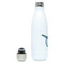 Narwhal Cute Personalised Insulated Drinks Bottle, thumbnail 2 of 6