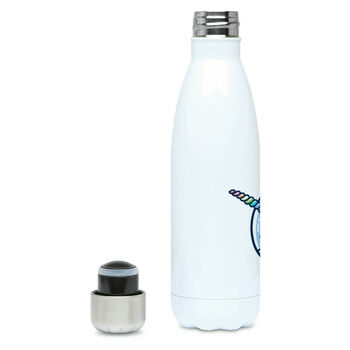 Narwhal Cute Personalised Insulated Drinks Bottle, 2 of 6