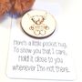 A Wee Hug Highland Cow Soft Toy With Keepsake, thumbnail 8 of 9