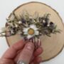 Small Dried Flower Hair Comb, thumbnail 4 of 5