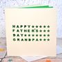Personalised Laser Cut Grandpa Father's Day Card, thumbnail 1 of 2