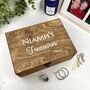 Personalised Wooden 18th Or 21st Wooden Jewellery Box, thumbnail 1 of 10