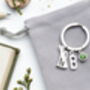 Personalised Cricket Keyring Cricket Gift For Him, thumbnail 4 of 10