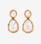 Shinju Mother Of Pearl Oversized Drop Earrings, thumbnail 1 of 5