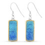 Turquoise Blue Lagoon Drop Earrings, thumbnail 1 of 2