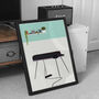 Rhodes Electric Piano Print | Instrument Music Poster, thumbnail 4 of 11