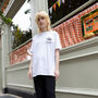 Fish Finger Sandwich Graphic T Shirt In White, thumbnail 2 of 5