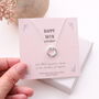 Sterling Silver 50th Birthday Necklace, thumbnail 1 of 3
