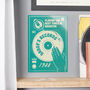 Personalised Metal Record Music Sign, thumbnail 3 of 4