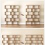 Six Tier Bookshelf Room Divider Modern Storage Unit, thumbnail 8 of 12