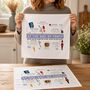 Life Begins At 40 Personalised 40th Birthday Pair Of Handkerchiefs Gift, thumbnail 3 of 11