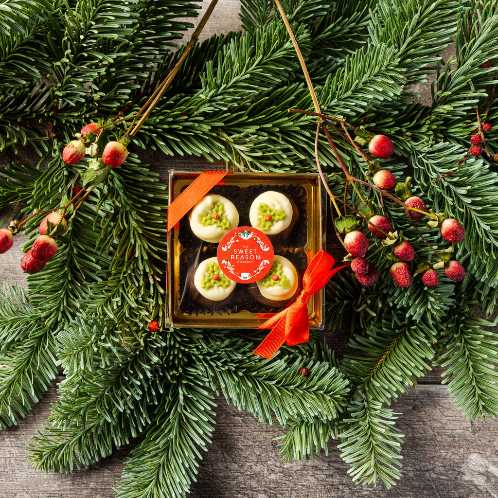 Christmas Pudding Chocolate Truffles