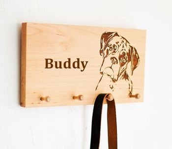 Personalised Dogs Lead Holder, 3 of 6