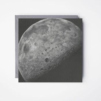 Luxury Moon Blank Greeting Card And Envelope, 2 of 6