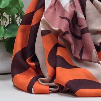 Bold Tiger Print Scarf, 2 of 4