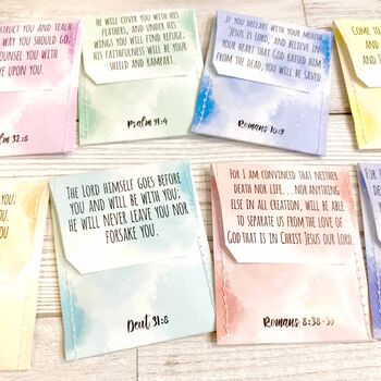 God's Promises Watercolour Tea Gift | Bible Scriptures | Christian Gift, 5 of 6