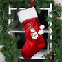 Personalised Gonk Family Red Stocking Male, thumbnail 3 of 3