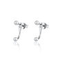 Pearl Dot Ear Jacket Stud Earrings, thumbnail 5 of 5