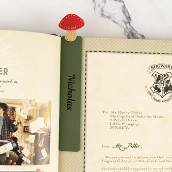 Personalized Pu Leather Bookmark Handmade Gift For Her, 5 of 6