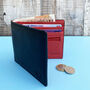 Red Interior Leather Wallet, thumbnail 3 of 5