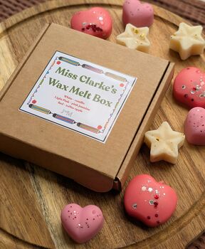 Personalised Teacher Wax Melt Box For End Of Year, Student To Teacher Gifts, 8 of 10
