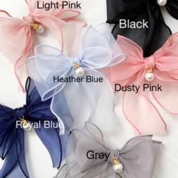 Double Organza Bow, 3 of 5