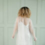 Gold Sequin Kimono | Wedding Cape | Long Sleeved Bridal Cover Up, thumbnail 11 of 11