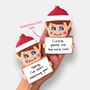 Personalised Cheeky Elf Letterbox Cookie, thumbnail 3 of 11