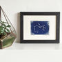 Personalised Sagittarius Constellation Woodblock Print, thumbnail 1 of 8