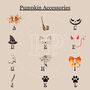 Personalised Family Pumpkin Print, Halloween Print, thumbnail 4 of 5