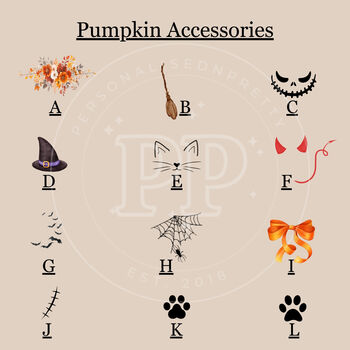 Personalised Family Pumpkin Print, Halloween Print, 4 of 5