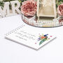 Personalised Indian Peacock Wedding Guest Book, thumbnail 2 of 3