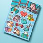 Fitness Sticker Sheet | Cute Stickers, thumbnail 5 of 5