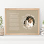 Wedding Photo And Words Personalised Print, thumbnail 5 of 9