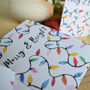 Merry And Bright Christmas Cards Pack, thumbnail 5 of 7