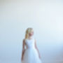 Ivory Or White Lace Flower Girl Dress, thumbnail 6 of 6