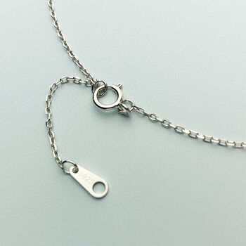 Sterling Silver Plane Charm Bracelet, 2 of 4