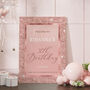 Rose Gold Birthday Welcome Sign, Any Age, thumbnail 7 of 9