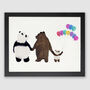 Personalised Family Of Bears Print, thumbnail 5 of 5