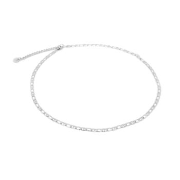 Sobek Silver Link Chain Necklace, 3 of 4