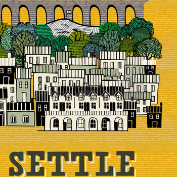 Settle Yorkshire Dales Poster Print, 3 of 4