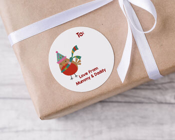 Personalised Christmas Gift Stickers, 7 of 9