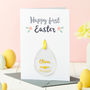 Baby's First Easter Foiled Decoration Card, thumbnail 1 of 4